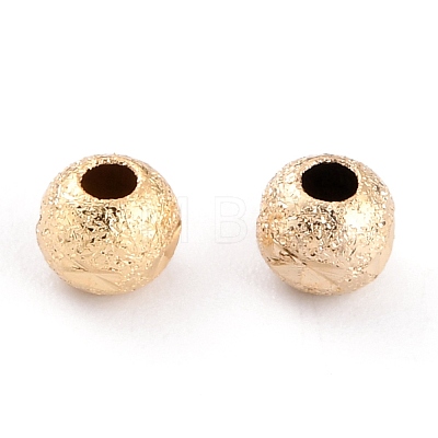 Brass Spacer Beads KK-O133-205-G-1