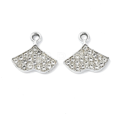 Alloy Crystal Rhinestone Pendants ALRI-T012-04B-P-1