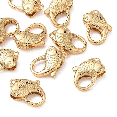 SHEGRACE Brass Lobster Claw Clasps XGRQ4G357-673G-1