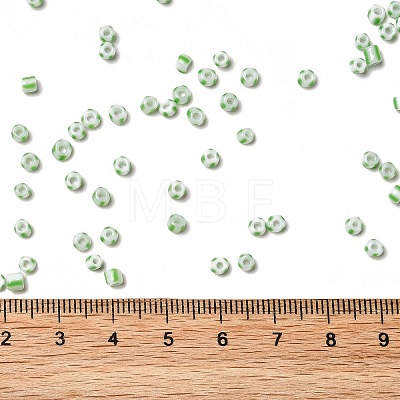 6/0 Opaque Colours Seep Glass Seed Beads X-SEED-F003-04A-06-1