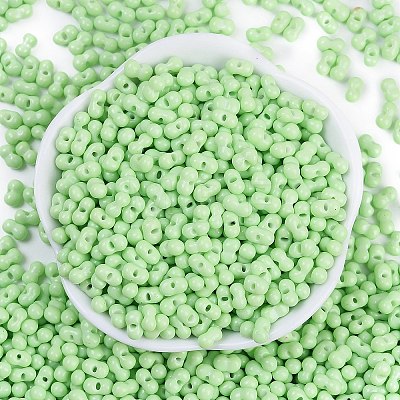 Baking Paint Glass Seed Beads X1-SEED-K010-A18-1