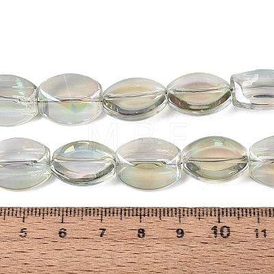 Electroplate Glass Beads Strands EGLA-Q134-02A-B05-1