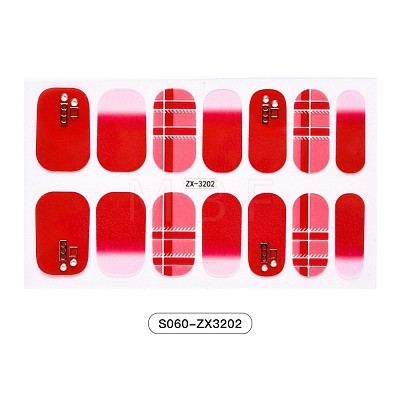 Full Cover Nombre Nail Stickers MRMJ-S060-ZX3202-1