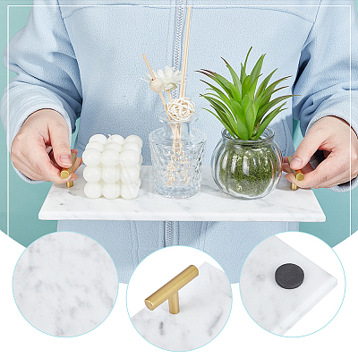 Marble Tray AJEW-WH0752-357-1