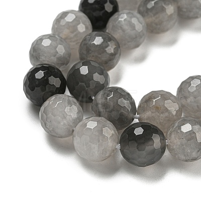 Natural Cloudy Quartz Beads Strands G-E571-A08-03-1