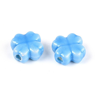 Handmade Porcelain Beads PORC-Z001-01B-01-1