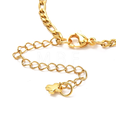 304 Stainless Steel Figaro Chains Bracelet Making X-AJEW-JB01075-1