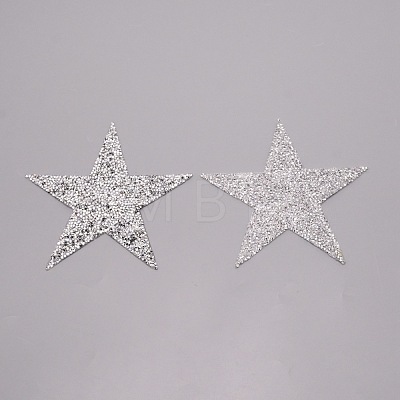 Star Glitter Hotfix Rhinestone DIY-WH0301-92D-02-1