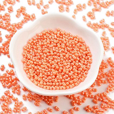 Opaque Colours Glass Seed Beads SEED-A033-06D-1