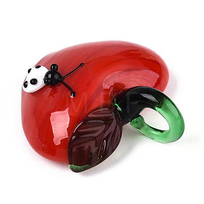 Handmade Lampwork Pendants LAMP-N034-15D-1