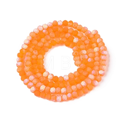 Transparent Glass Beads Strands LS-EGLA-A044-T2mm-MB25-1