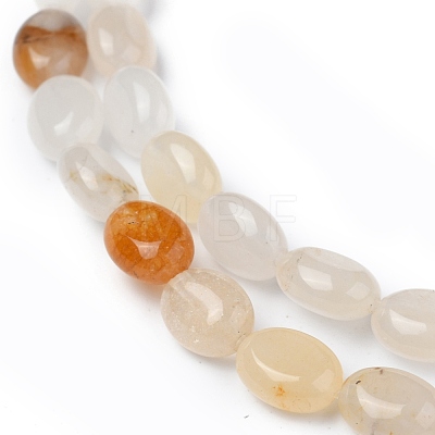 Natural Topaz Jade Beads Strands G-Z006-A13-1