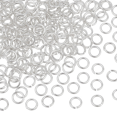 Rack Plating Brass Open Jump Rings KK-PH0010-07A-S-1