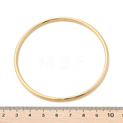 7Pcs PVD Vacuum Plating 201 Stainless Steel Plain Bangle Sets for Women BJEW-L664-022C-G02-1