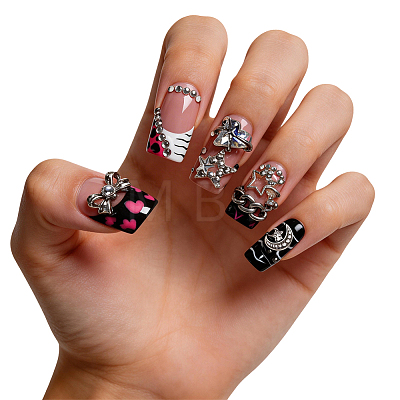 1 Bag ABS Plastic Press On False Nails MRMJ-CP0001-59-1