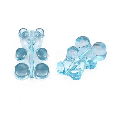 Transparent Acrylic Beads TACR-N012-001B-1
