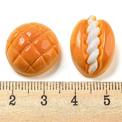 Opaque Resin Imitation Food Decoden Cabochons CRES-H002-01C-1