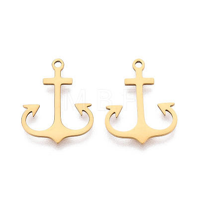 201 Stainless Steel Pendants STAS-T073-45G-1