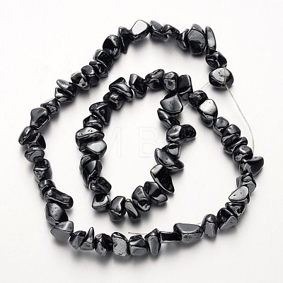 Non-magnetic Synthetic Hematite Beads Strands G-F300-06-09-1