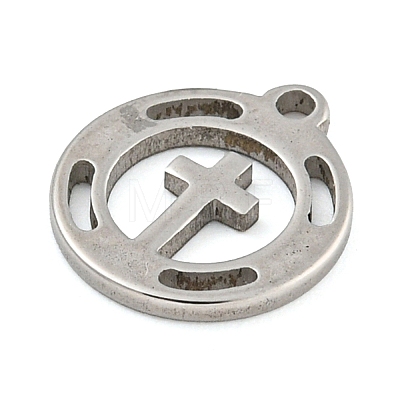 Non-Tarnish 304 Stainless Steel Charms STAS-Z076-01P-01-1