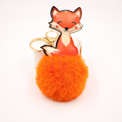 Cute Fox Keychain for Women PW-WG7D90A-01-1