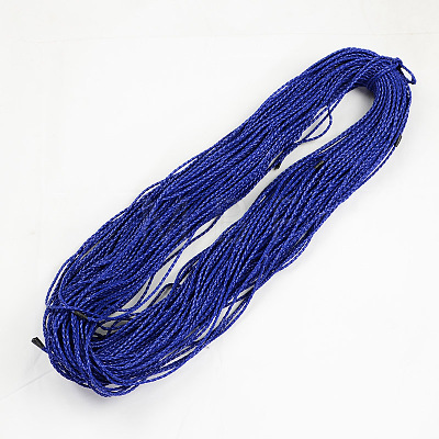 Braided Imitation Leather Cords LC-S005-007-1