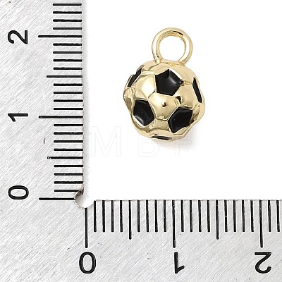 Brass Enamel Pendants KK-F940-04G-1