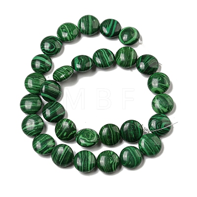 Synthetic Malachite Beads Strands G-B071-E01-01-1