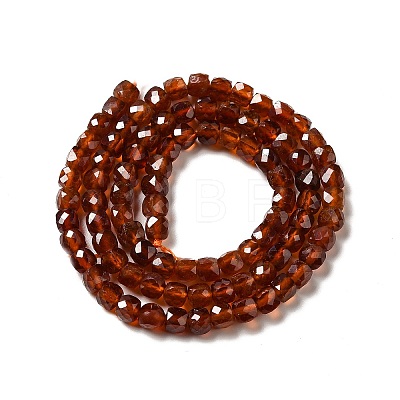 Natural Garnet Beads Strands G-I341-02-1