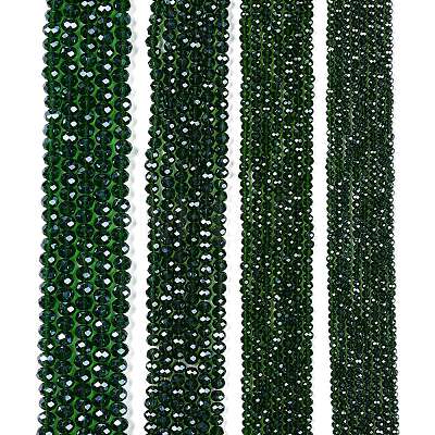 Electroplate Glass Beads Strands EGLA-A044-T8mm-A24-1