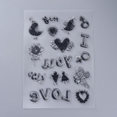 Silicone Stamps DIY-L036-C01-1