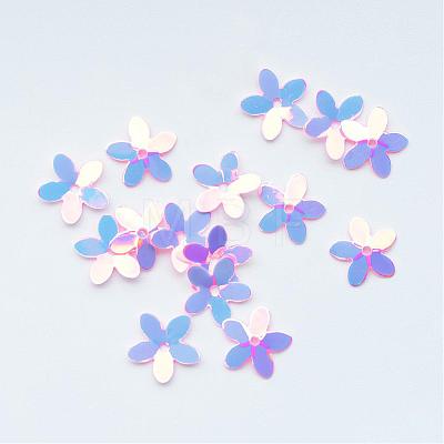 Plastic Paillette Beads PVC-R012-0570-1