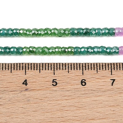 Cubic Zirconia Beads Strands ZIRC-P125-2x3mm-19-1