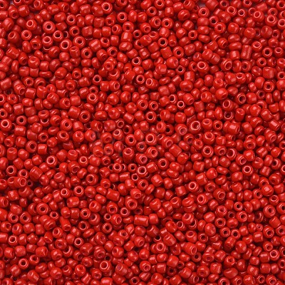 Baking Paint Glass Seed Beads SEED-S001-K20-1