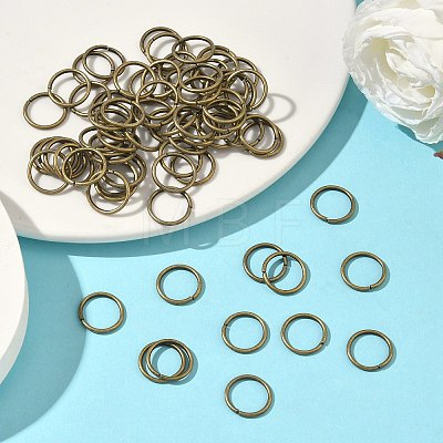 Iron Open Jump Rings X-IFIN-ZX011-AB-NF-1