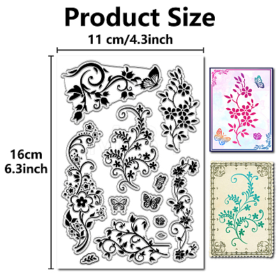 Custom PVC Plastic Clear Stamps DIY-WH0439-0295-1