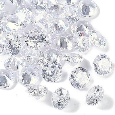 Cubic Zirconia Cabochons ZIRC-M002-8mm-007-1