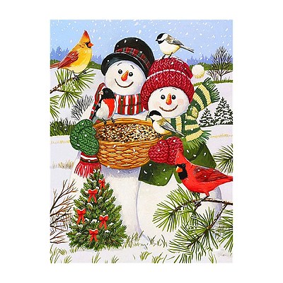 Christmas Snowman DIY Diamond Painting Kits PW-WGA4D7B-06-1