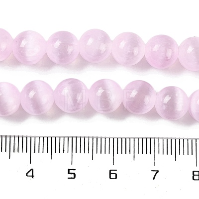 Natural Selenite Beads Strands G-C142-01A-09-1