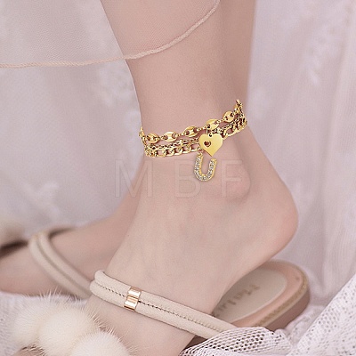 Anklets Sets AJEW-AN00383-22-1