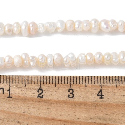 Natural Cultured Freshwater Pearl Beads Strands PEAR-I007-07L-05-1