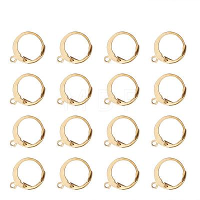 304 Stainless Steel Leverback Earring Findings A-STAS-G081-62G-1