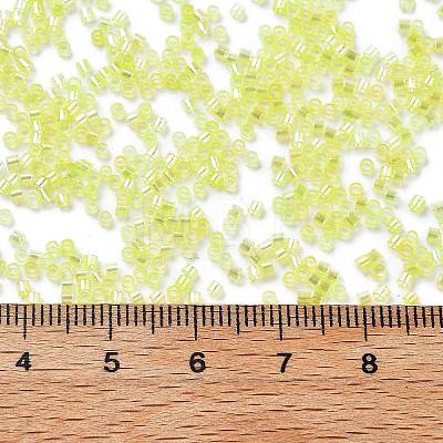 Transparent Colours Glass Seed Beads SEED-H003-01G-1