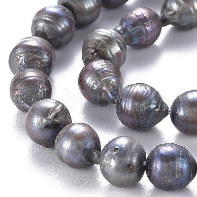 Natural Baroque Pearl Keshi Pearl Beads Strands PEAR-S021-184-1