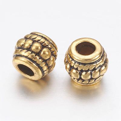 Tibetan Style Alloy Beads X-GLF0009Y-NF-1