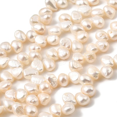 Natural Cultured Freshwater Pearl Beads Strands PEAR-I007-03E-01A-1