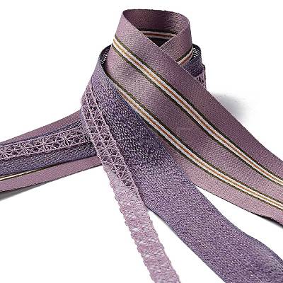 9 Yards 3 Styles Polyester Ribbon SRIB-C002-07E-1