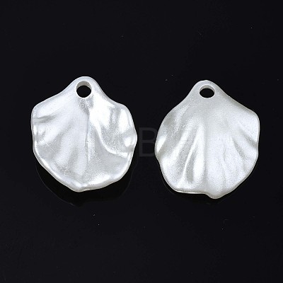 Acrylic Imitation Pearl Pendants OACR-N134-005-1