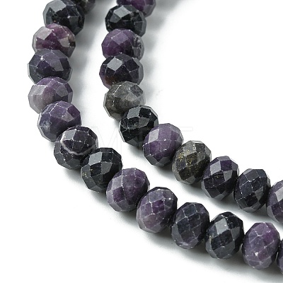 Natural Sugilite Beads Strands G-A092-G04-04-1