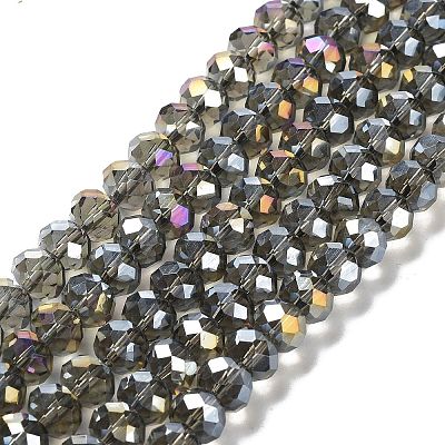Electroplate Glass Beads Strands EGLA-A034-T2mm-B19-1